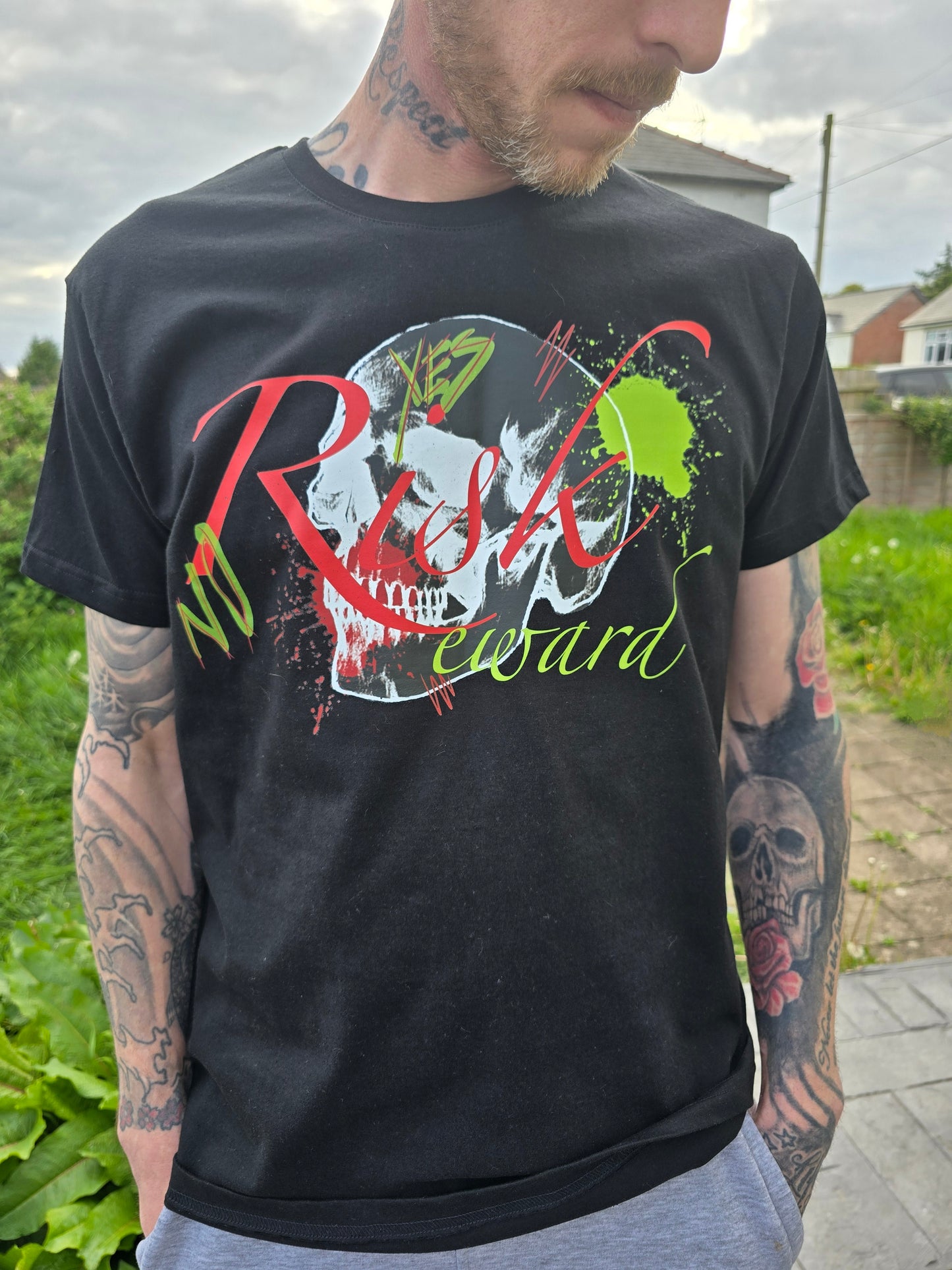 Tatt Skellington - No Risk Tee