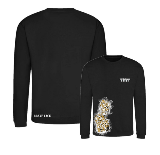 Black Skull Sweatshirt