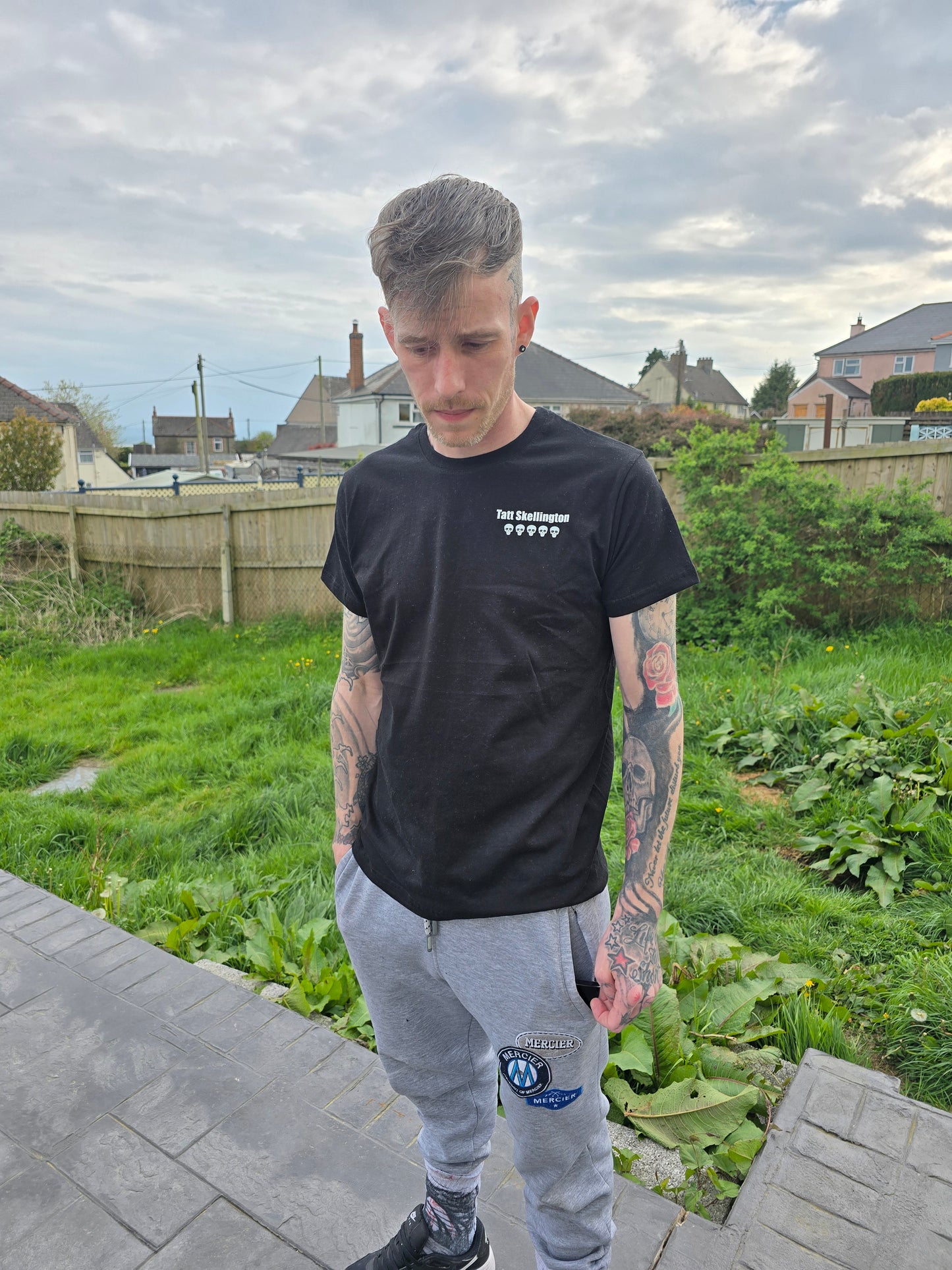 If In Doubt, Black It Out Tee - Tatt Skellington