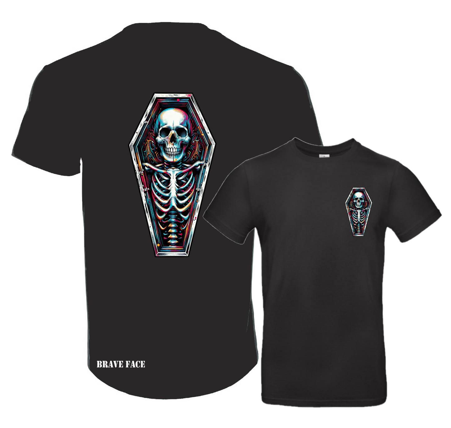 Skellington & Coffin Tee