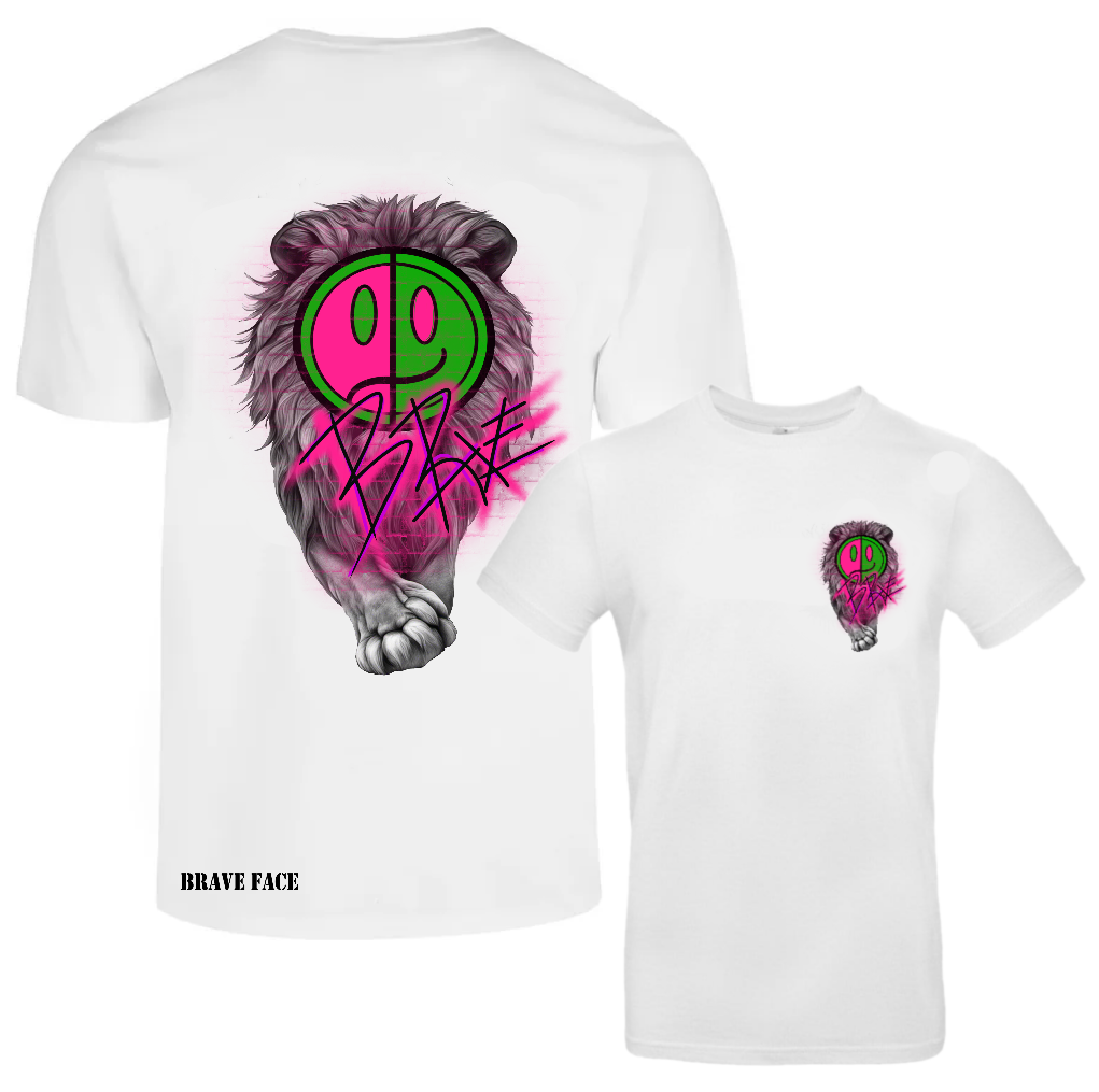 Brave Face Lion Tee