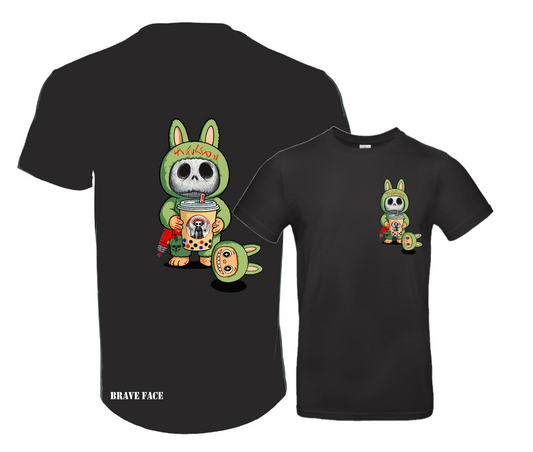 Tatt Skellington Labubu Slayer Tee