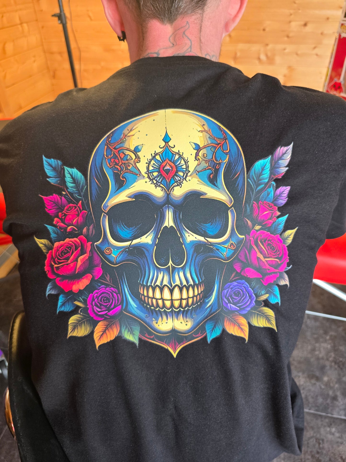 Colourful Skull Tee