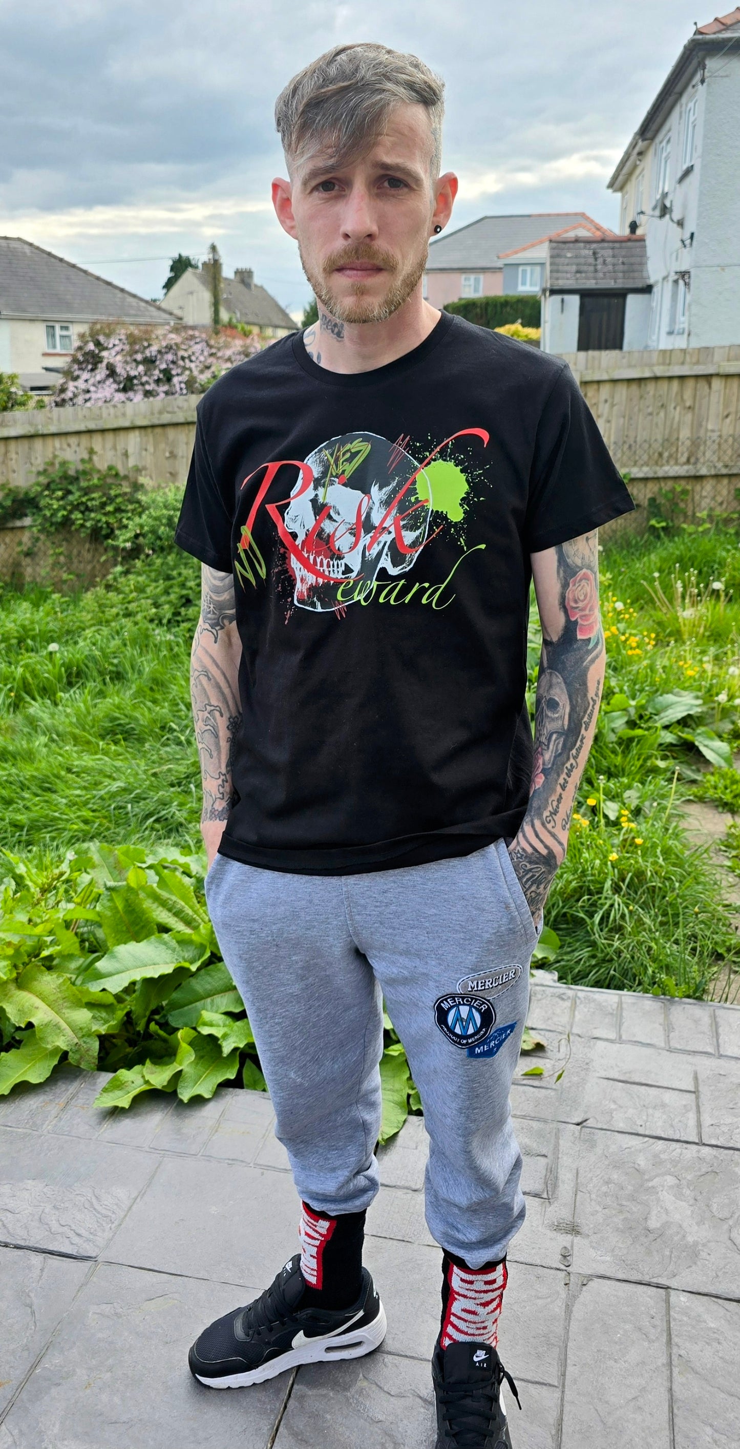 Tatt Skellington - No Risk Tee